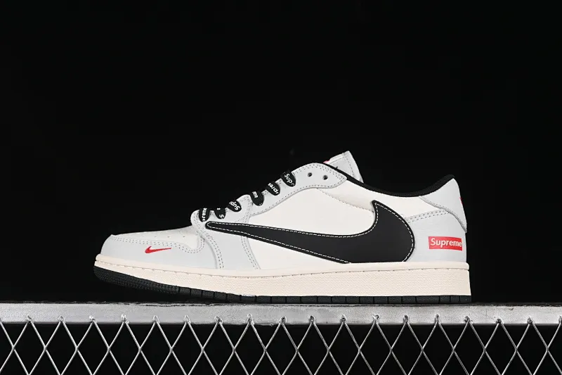 All categories Air Jordan Jordan series basketball shoes Air Jordan 1 Low High-end customized low-top sneakers Travis Scott x Fragment Design x Air Jordan 1 Low OG SP AJ1 Joe 1 Supreme joint-fog hidden blue low-top cultural casual sneakers SJ2068-119